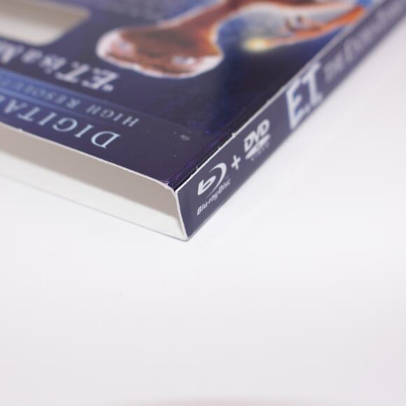 E.T. The Extra-Terrestrial (Blu-ray/DVD, 2012) Anniversary Edition w/ Slipcover - Picture 9 of 15